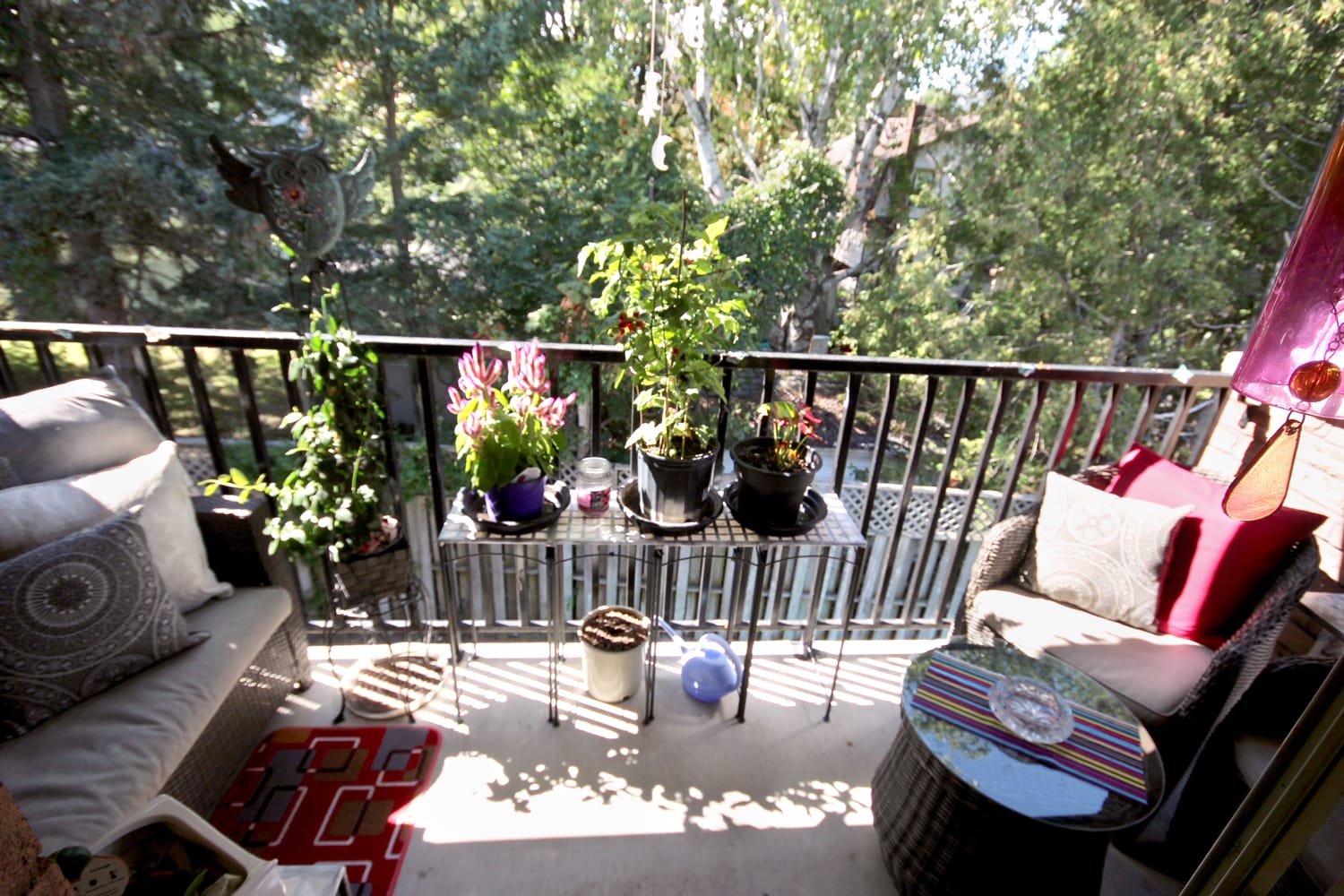 Prada Court Apartment Balcony